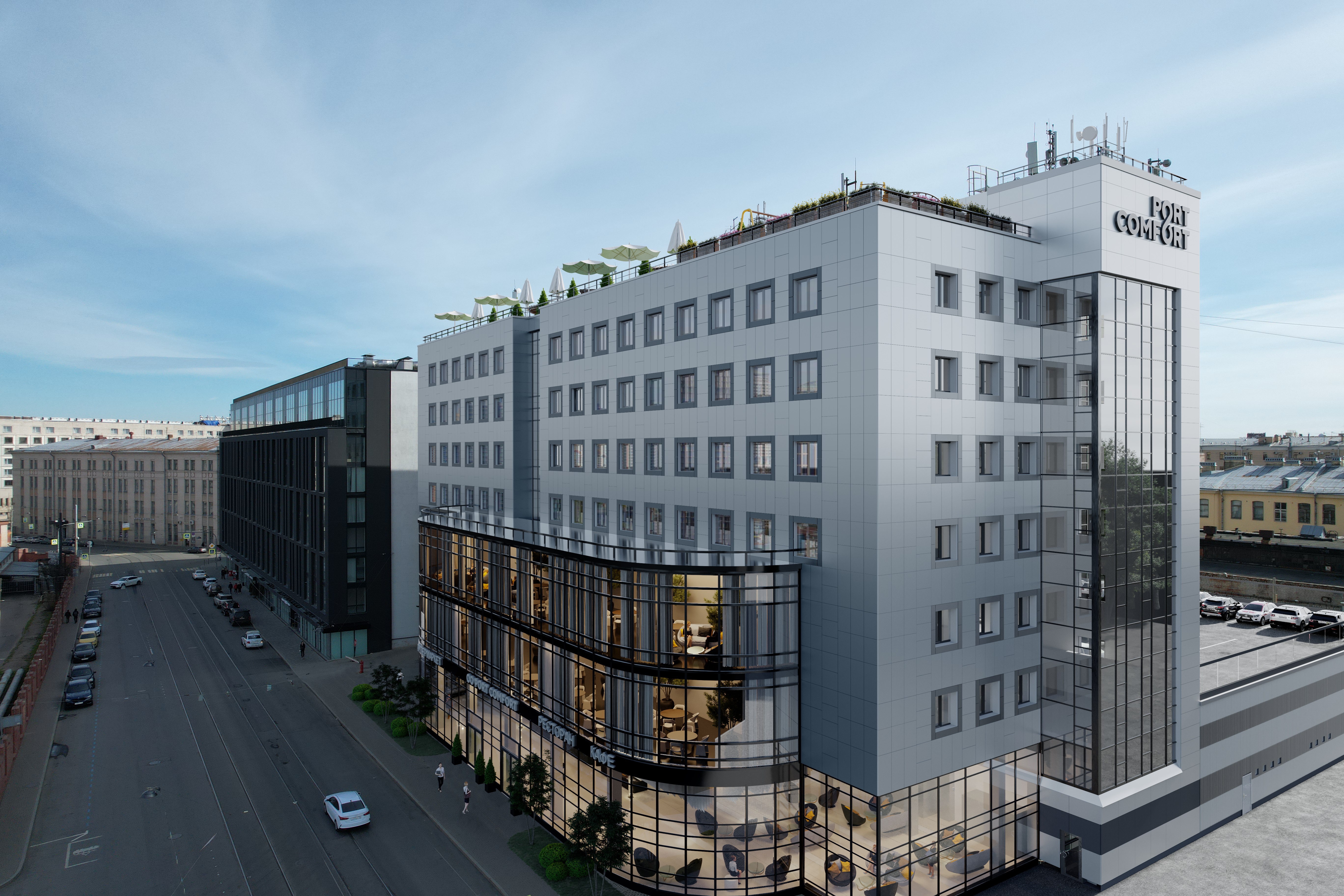 Port Comfort Nevsky принял первых гостей. В управлении пока 48 номеров из 200.